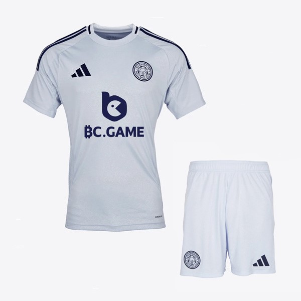 Camiseta Leicester City Tercera equipo Niño 2024-25